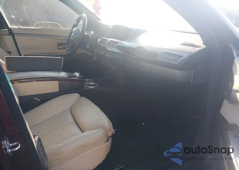 2008 BMW 750Li Li из США, поврежденный, VIN WBAHN83568DT77847